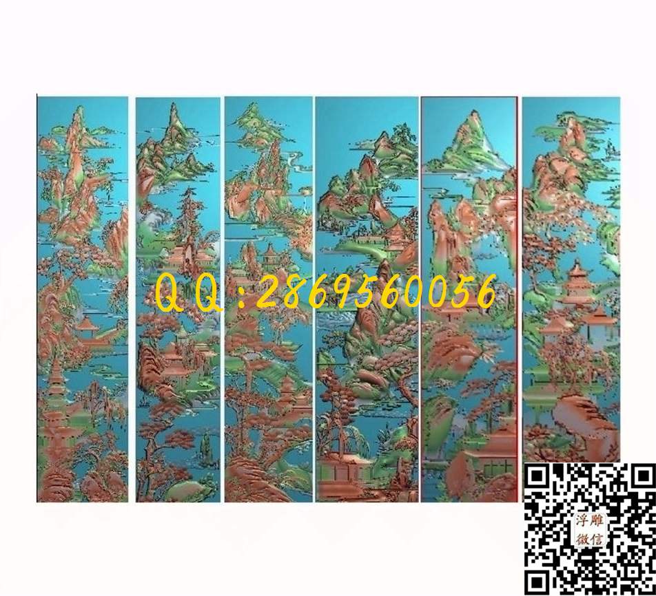 竖屏风景屏风竖长 深雕山水大挂屏好 2_仿古花鸟屏风博古花瓶花草荷花鱼挂屏竖屏精雕图浮雕图